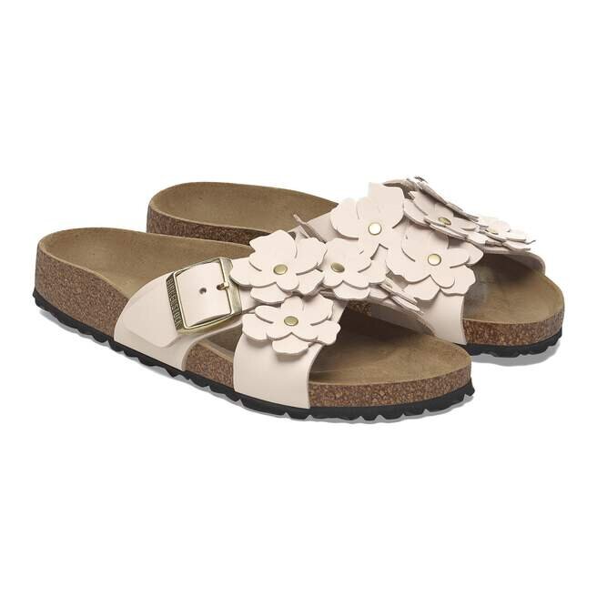 Ornement floral Siena en cuir naturel Ornement floral Siena en cuir naturel