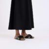 Ornement floral Siena en cuir naturel Ornement floral Siena en cuir naturel
