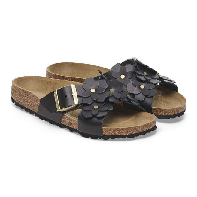 Ornement floral Siena en cuir naturel Ornement floral Siena en cuir naturel