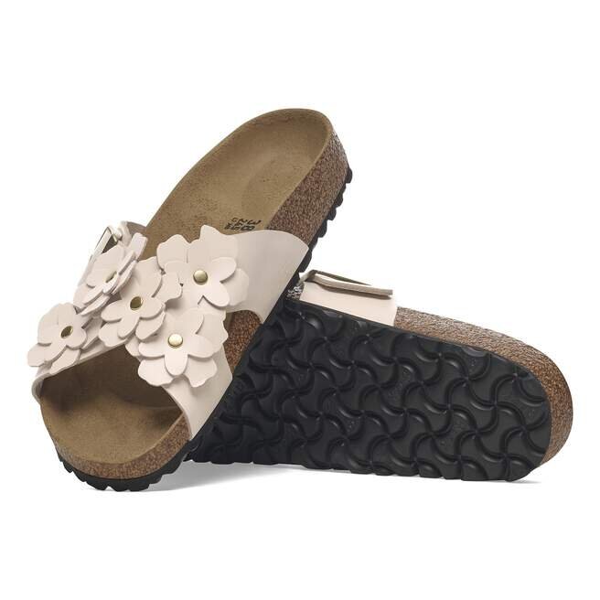 Ornement floral Siena en cuir naturel Ornement floral Siena en cuir naturel