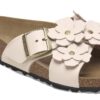 Ornement floral Siena en cuir naturel Ornement floral Siena en cuir naturel