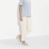 Oswego Cuir naturel et textile