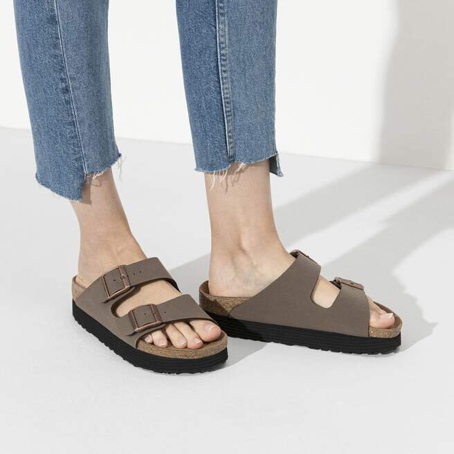 Plateforme Arizona Birko-Flor nubuck vegan Plateforme Arizona Birko-Flor nubuck vegan