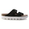 Plateforme Arizona en cuir suédé Plateforme Arizona en cuir suédé
