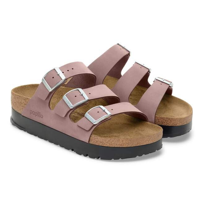 Plateforme Florida Flex en cuir nubuck Plateforme Florida Flex en cuir nubuck