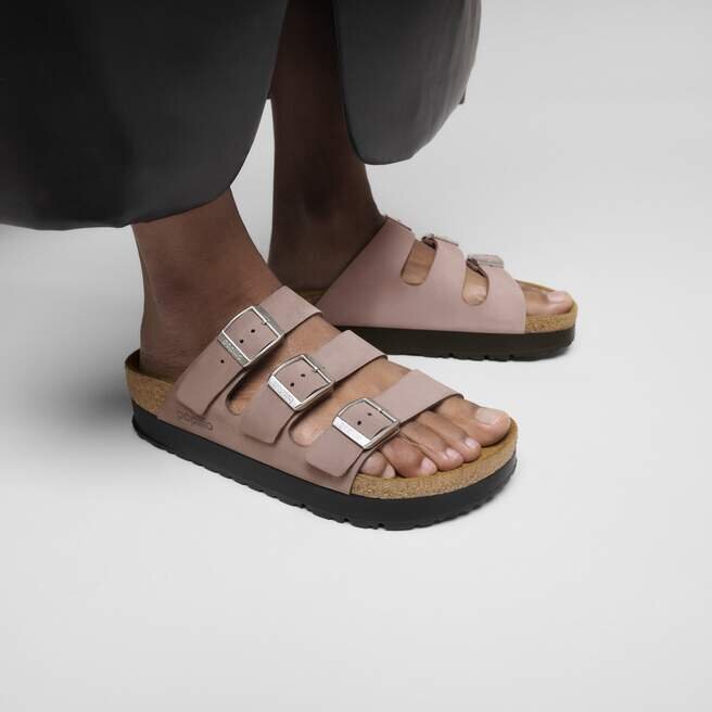 Plateforme Florida Flex en cuir nubuck Plateforme Florida Flex en cuir nubuck