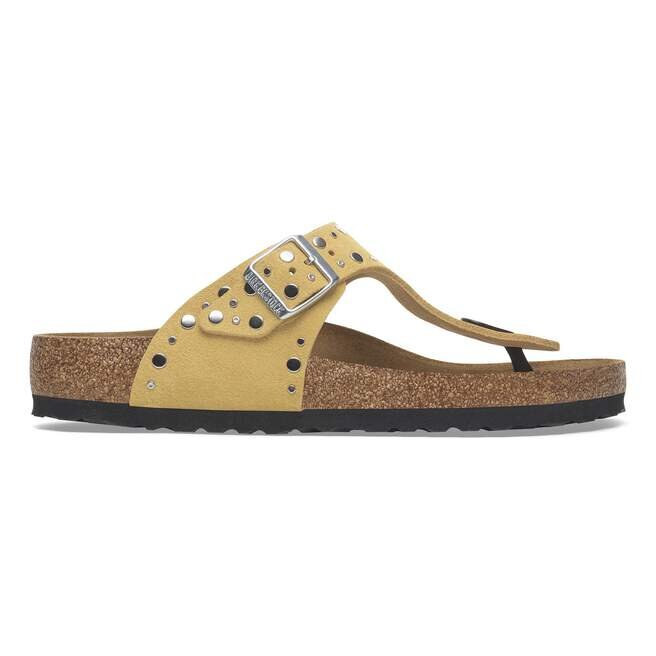 Rivets Gizeh Cuir suédé Ocre Rivets Gizeh Cuir suédé Ocre