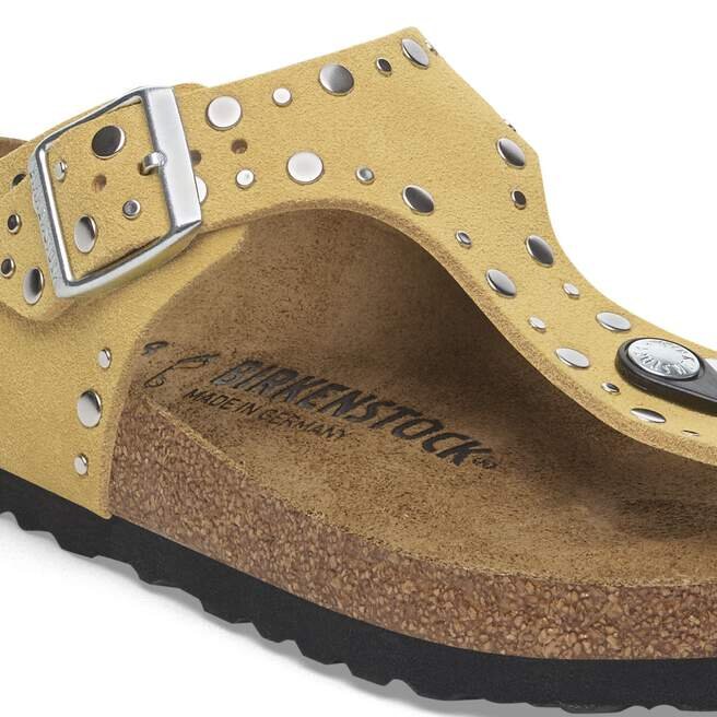 Rivets Gizeh Cuir suédé Ocre Rivets Gizeh Cuir suédé Ocre