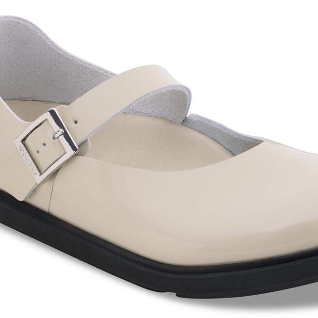 Semelle Mantova en cuir naturel verni Semelle Mantova en cuir naturel verni