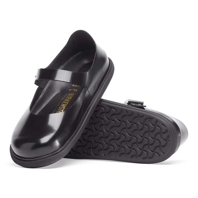 Semelle Mantova en cuir naturel verni Semelle Mantova en cuir naturel verni