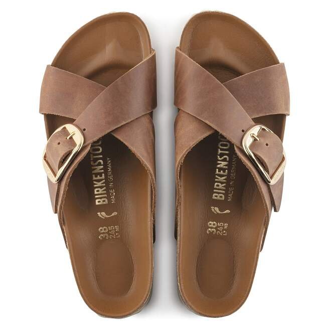 Siena Big Buckle Cuir naturel huilé Siena Big Buckle Cuir naturel huilé