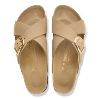 Siena Big Buckle Cuir naturel huilé