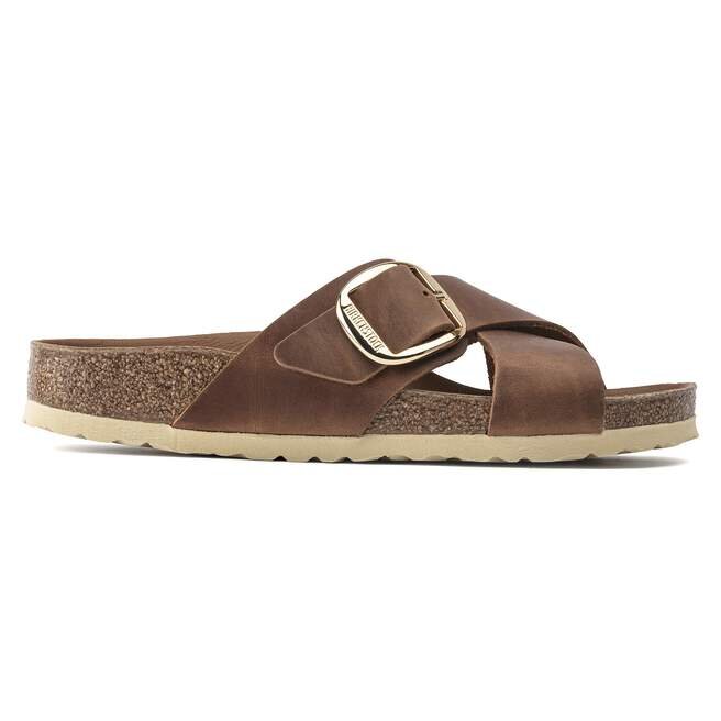 Siena Big Buckle Cuir naturel huilé Siena Big Buckle Cuir naturel huilé