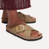 Siena Big Buckle Cuir naturel huilé