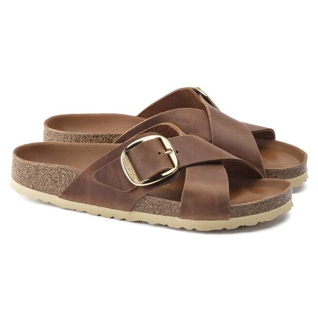 Siena Big Buckle Cuir naturel huilé Siena Big Buckle Cuir naturel huilé