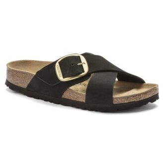 Siena Big Buckle Cuir nubuck