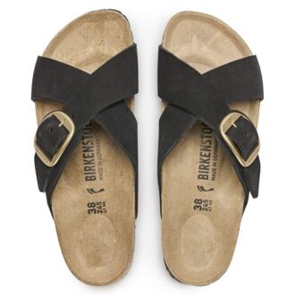 Siena Big Buckle Cuir nubuck