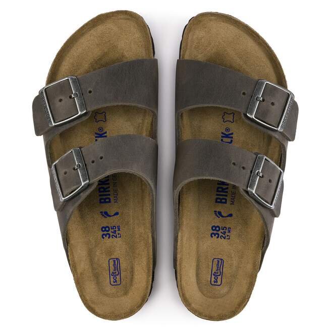 Soft Footbed Arizona en cuir ciré Soft Footbed Arizona en cuir ciré