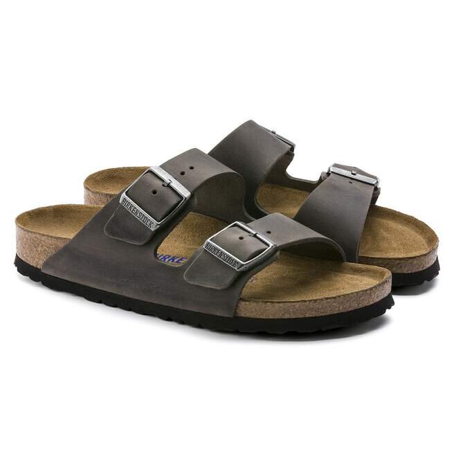 Soft Footbed Arizona en cuir ciré Soft Footbed Arizona en cuir ciré