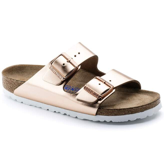 Soft Footbed Arizona en cuir naturel Soft Footbed Arizona en cuir naturel