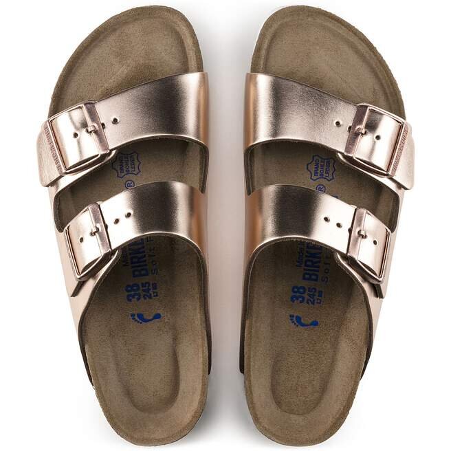 Soft Footbed Arizona en cuir naturel Soft Footbed Arizona en cuir naturel
