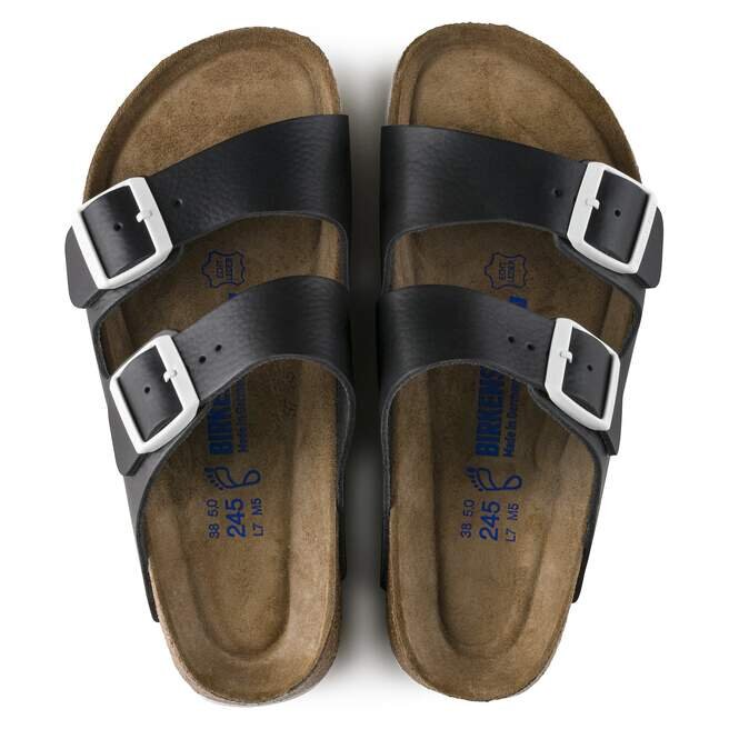 Soft Footbed Arizona en cuir naturel Soft Footbed Arizona en cuir naturel