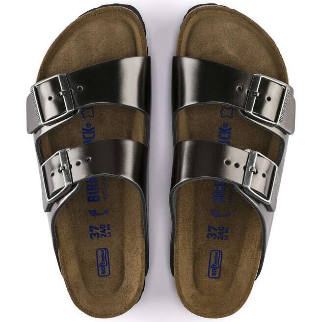 Soft Footbed Arizona en cuir naturel Soft Footbed Arizona en cuir naturel