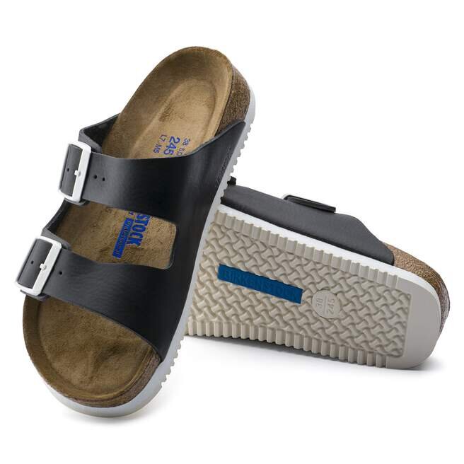 Soft Footbed Arizona en cuir naturel Soft Footbed Arizona en cuir naturel