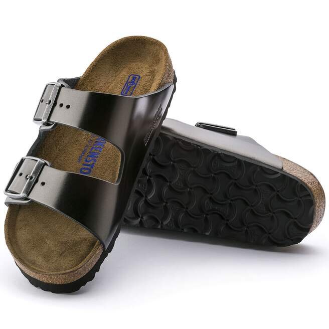 Soft Footbed Arizona en cuir naturel Soft Footbed Arizona en cuir naturel