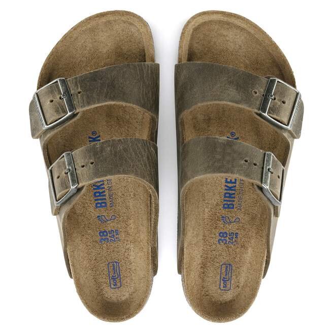 Soft Footbed Arizona en cuir naturel huilé Soft Footbed Arizona en cuir naturel huilé
