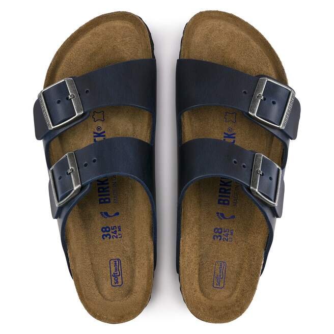 Soft Footbed Arizona en cuir naturel huilé Soft Footbed Arizona en cuir naturel huilé