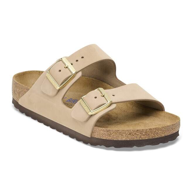 Soft Footbed Arizona en cuir nubuck Soft Footbed Arizona en cuir nubuck