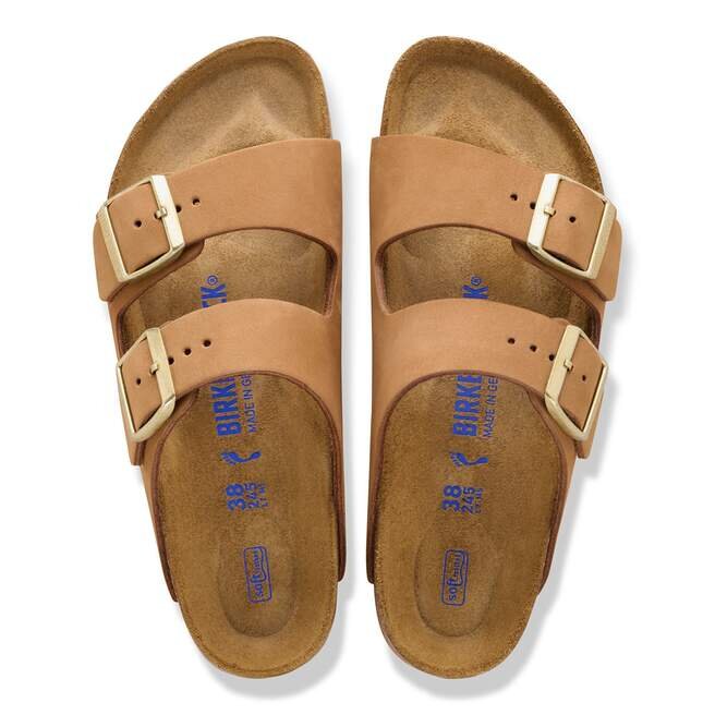 Soft Footbed Arizona en cuir nubuck Soft Footbed Arizona en cuir nubuck
