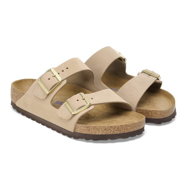 Soft Footbed Arizona en cuir nubuck Soft Footbed Arizona en cuir nubuck