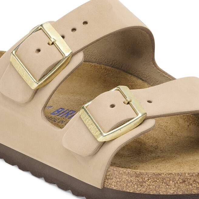 Soft Footbed Arizona en cuir nubuck Soft Footbed Arizona en cuir nubuck