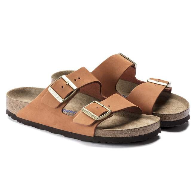 Soft Footbed Arizona en cuir nubuck Soft Footbed Arizona en cuir nubuck