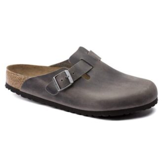 Soft Footbed Boston en cuir naturel huilé