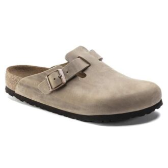 Soft Footbed Boston en cuir naturel huilé