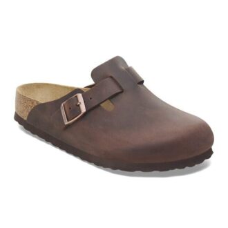 Soft Footbed Boston en cuir naturel huilé