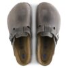Soft Footbed Boston en cuir naturel huilé Soft Footbed Boston en cuir naturel huilé