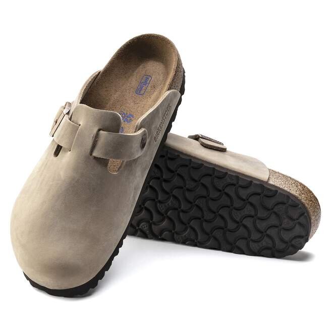 Soft Footbed Boston en cuir naturel huilé Soft Footbed Boston en cuir naturel huilé