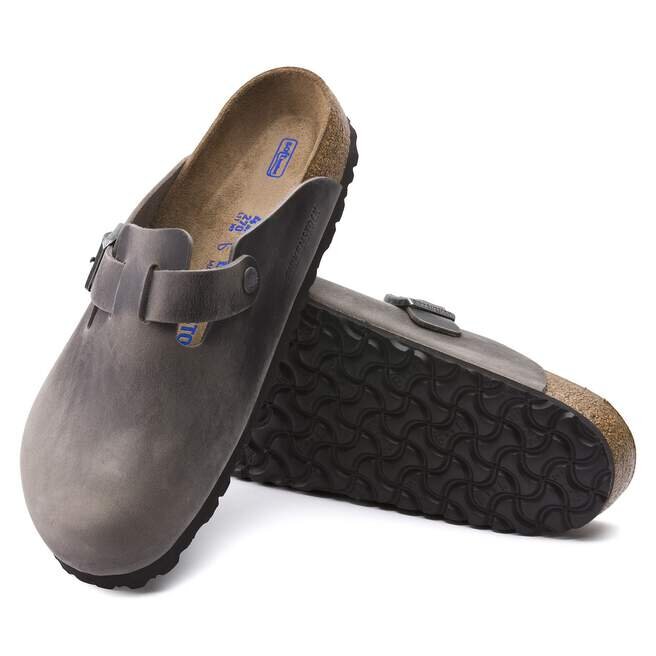 Soft Footbed Boston en cuir naturel huilé Soft Footbed Boston en cuir naturel huilé