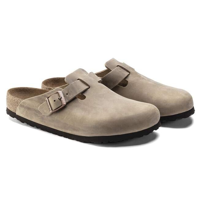 Soft Footbed Boston en cuir naturel huilé Soft Footbed Boston en cuir naturel huilé