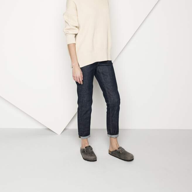 Soft Footbed Boston en cuir naturel huilé Soft Footbed Boston en cuir naturel huilé