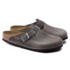 Soft Footbed Boston en cuir naturel huilé Soft Footbed Boston en cuir naturel huilé
