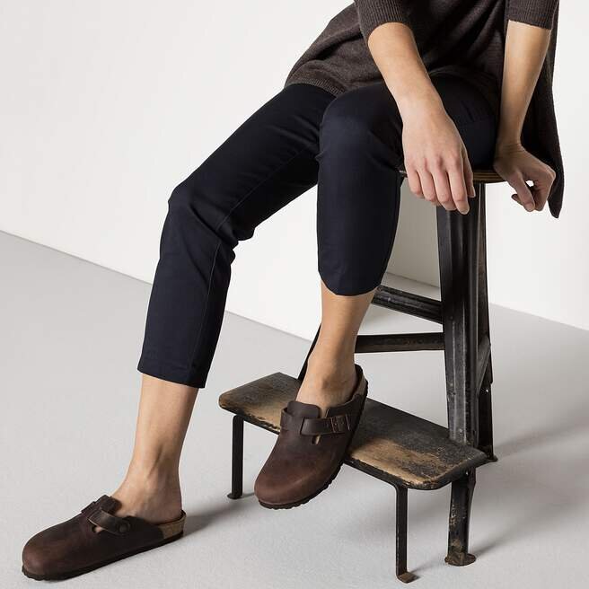 Soft Footbed Boston en cuir naturel huilé Soft Footbed Boston en cuir naturel huilé