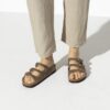 Soft Footbed Florida en cuir huilé marron tabac