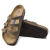 Soft Footbed Florida en cuir huilé marron tabac