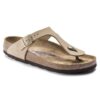Soft Footbed Gizeh en cuir nubuck