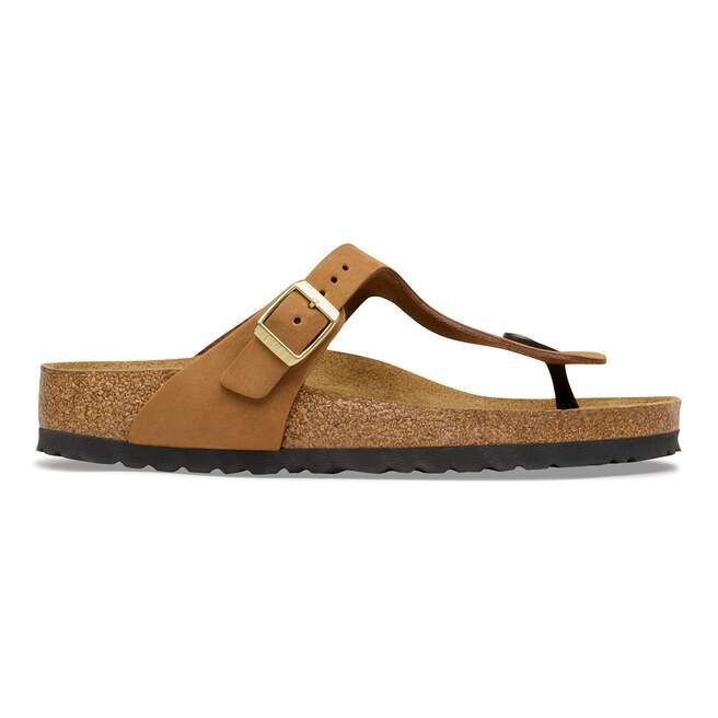 Soft Footbed Gizeh en cuir nubuck Soft Footbed Gizeh en cuir nubuck